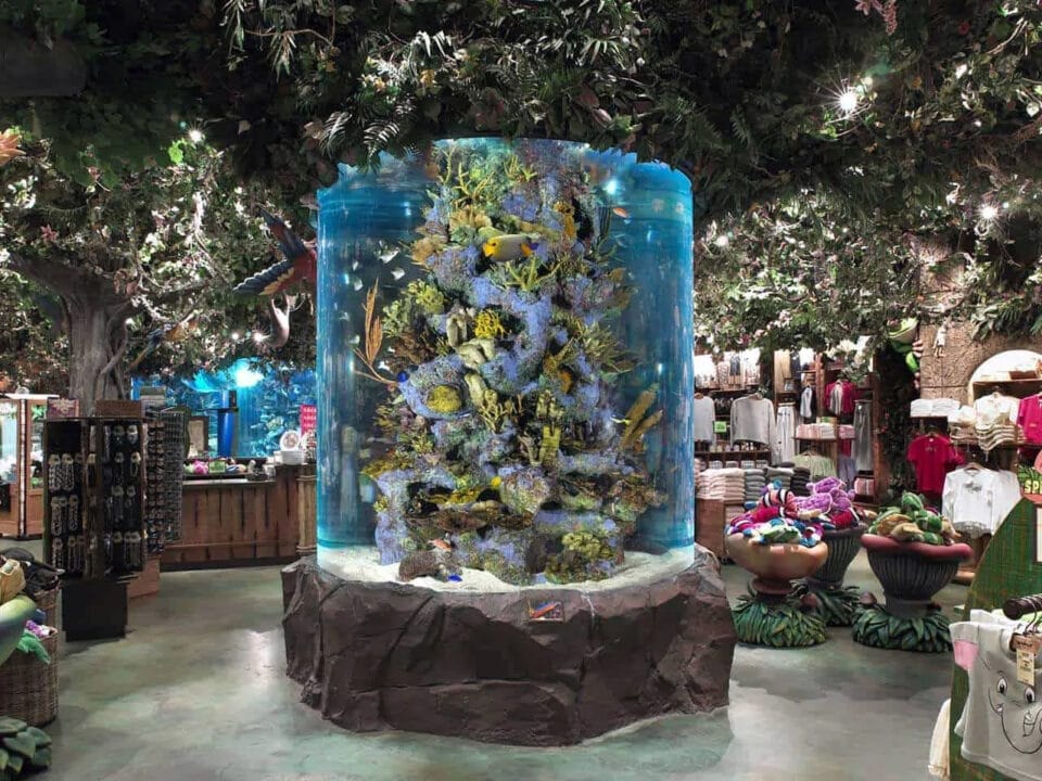 Rainforest Cafe Aquariums